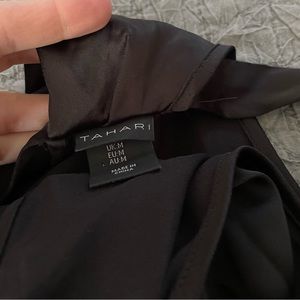 Tahiti silk tank sleeveless blouse. Black and beautiful.